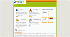 Desktop Screenshot of affiliatesystem.us