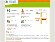 Tablet Screenshot of affiliatesystem.us